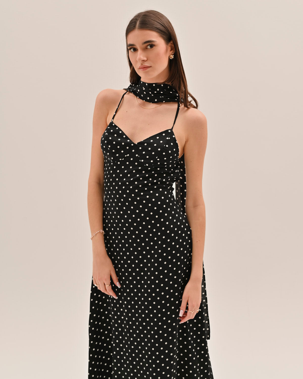 Helena | Vestido maxi de espalda abierta