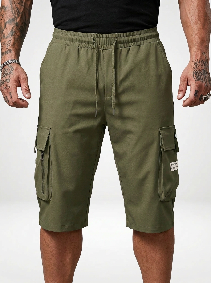 Men’s Drawstring Cargo Pants