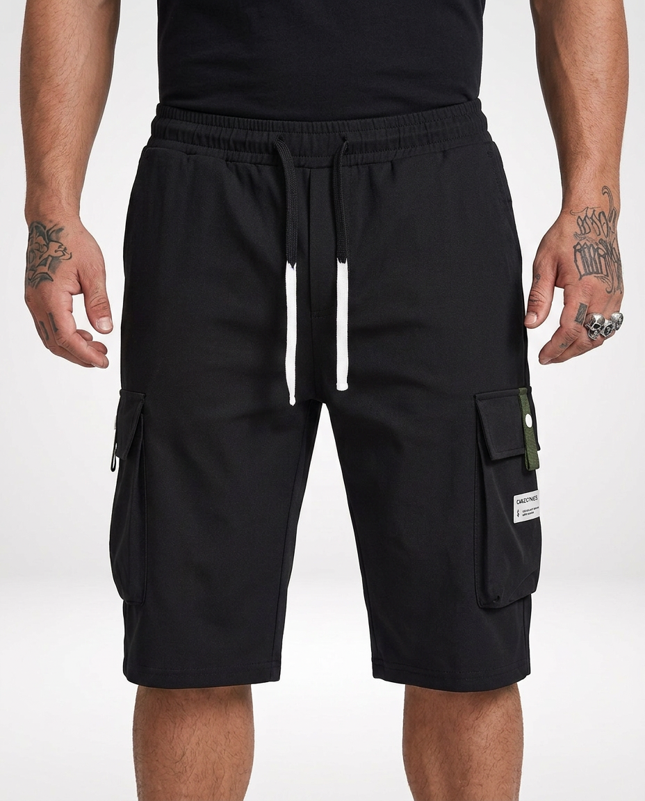 Men’s Drawstring Cargo Pants