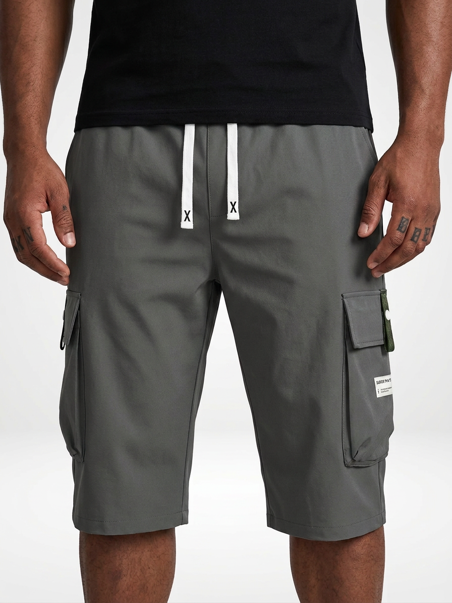 Men’s Drawstring Cargo Pants