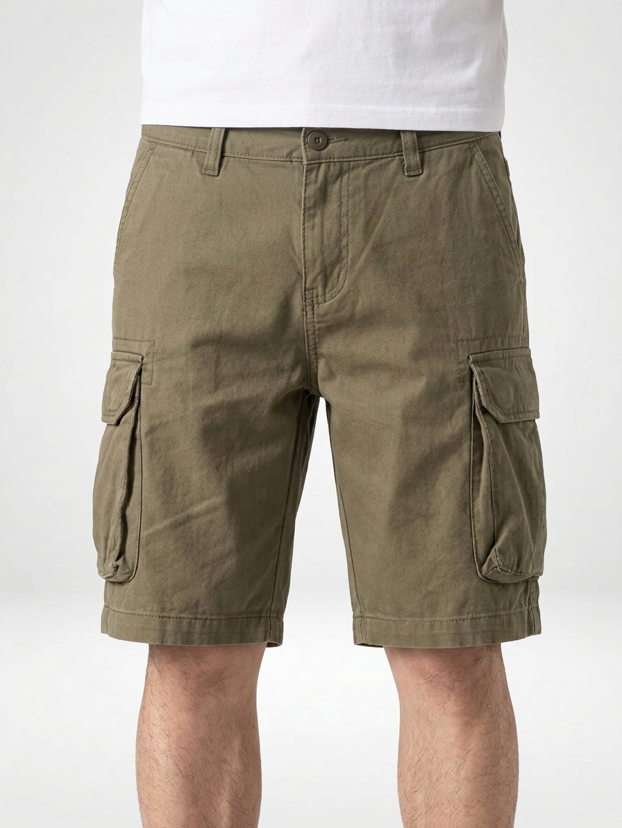 Men’s Flap Pocket Utility Cargo Shorts