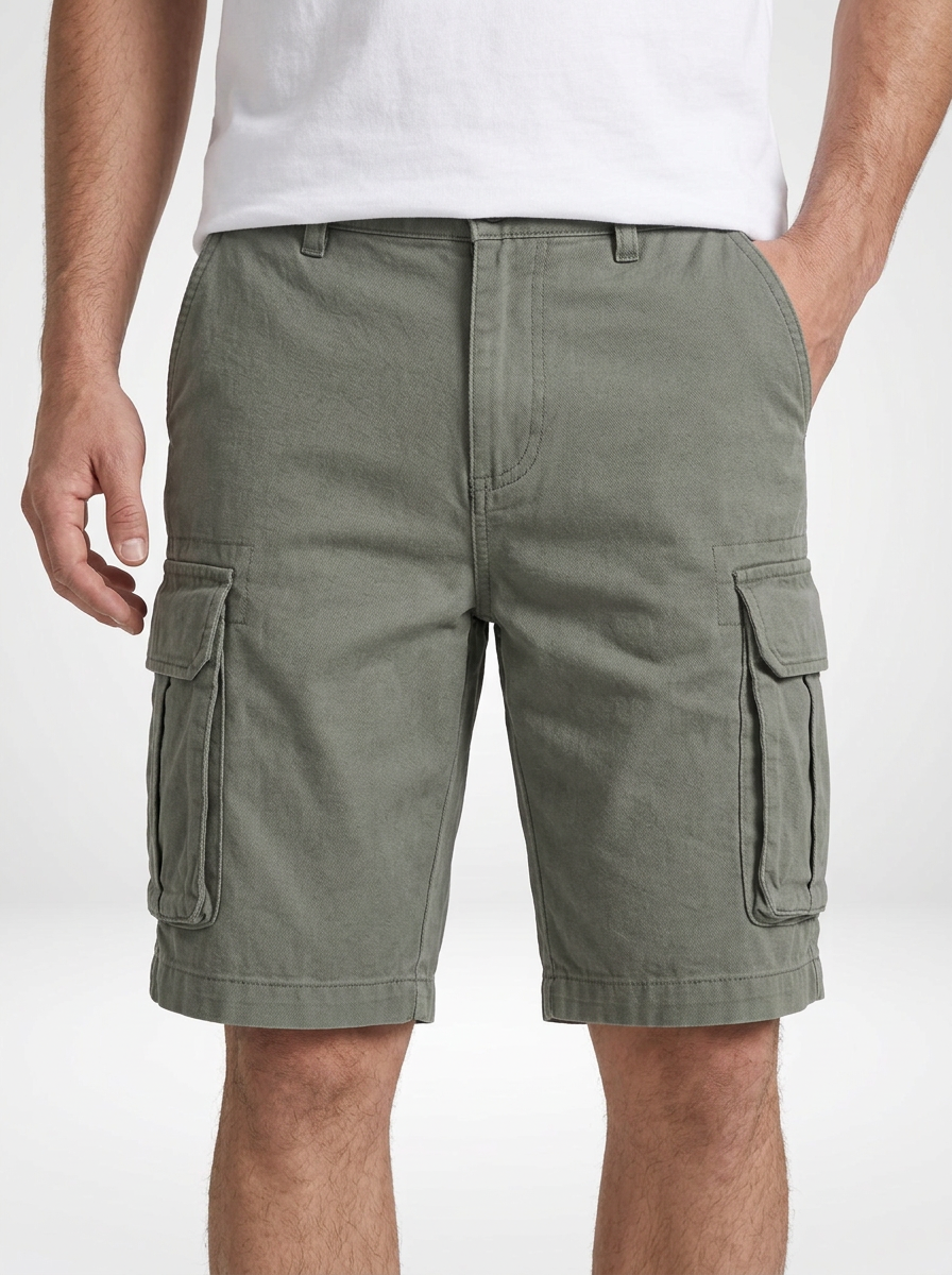 Men’s Flap Pocket Utility Cargo Shorts
