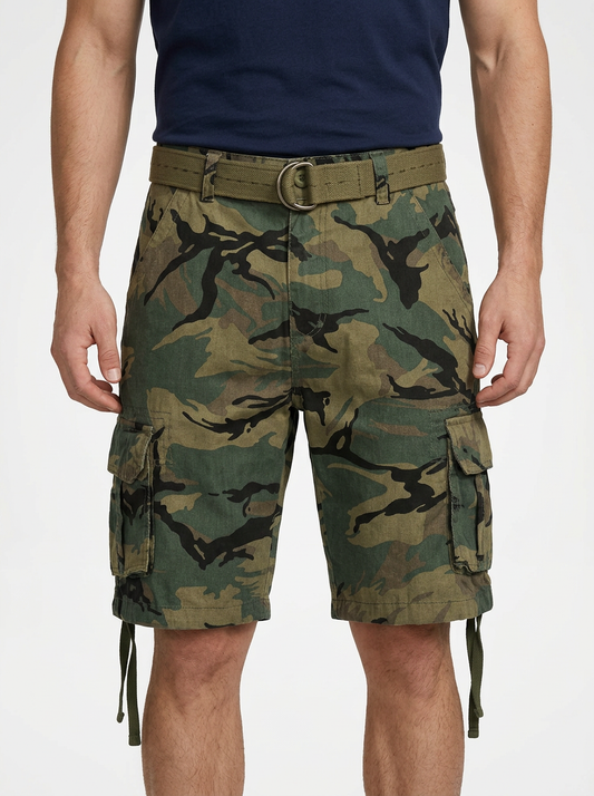 Men’s Six Pocket Cotton Cargo Shorts