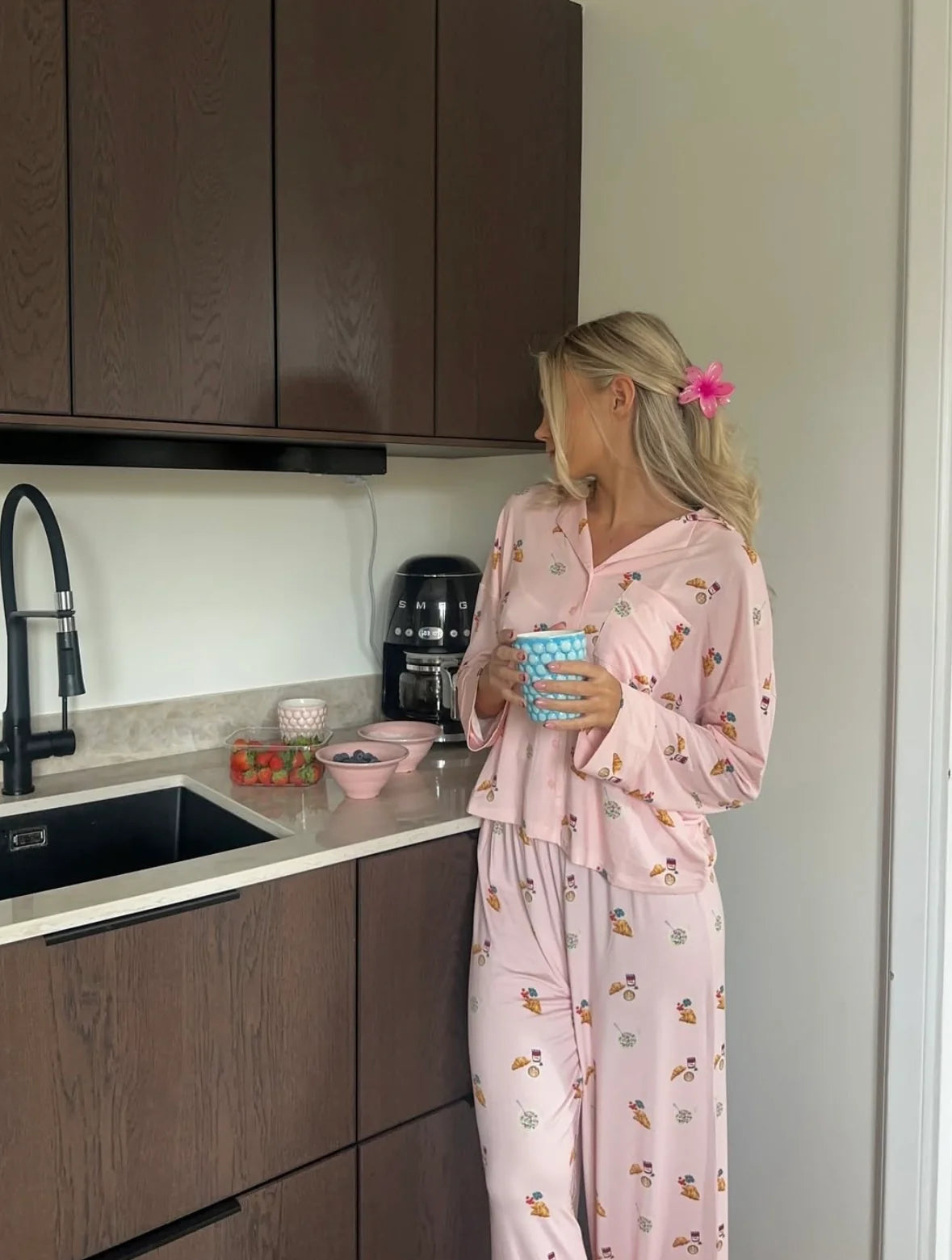 Nicole | Conjunto de pijama estampado