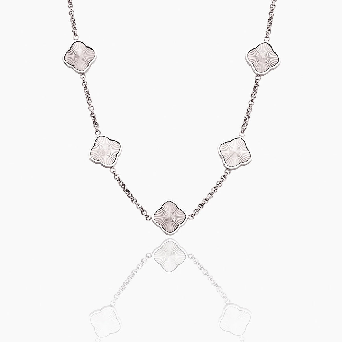 Sunburst Clover Necklace