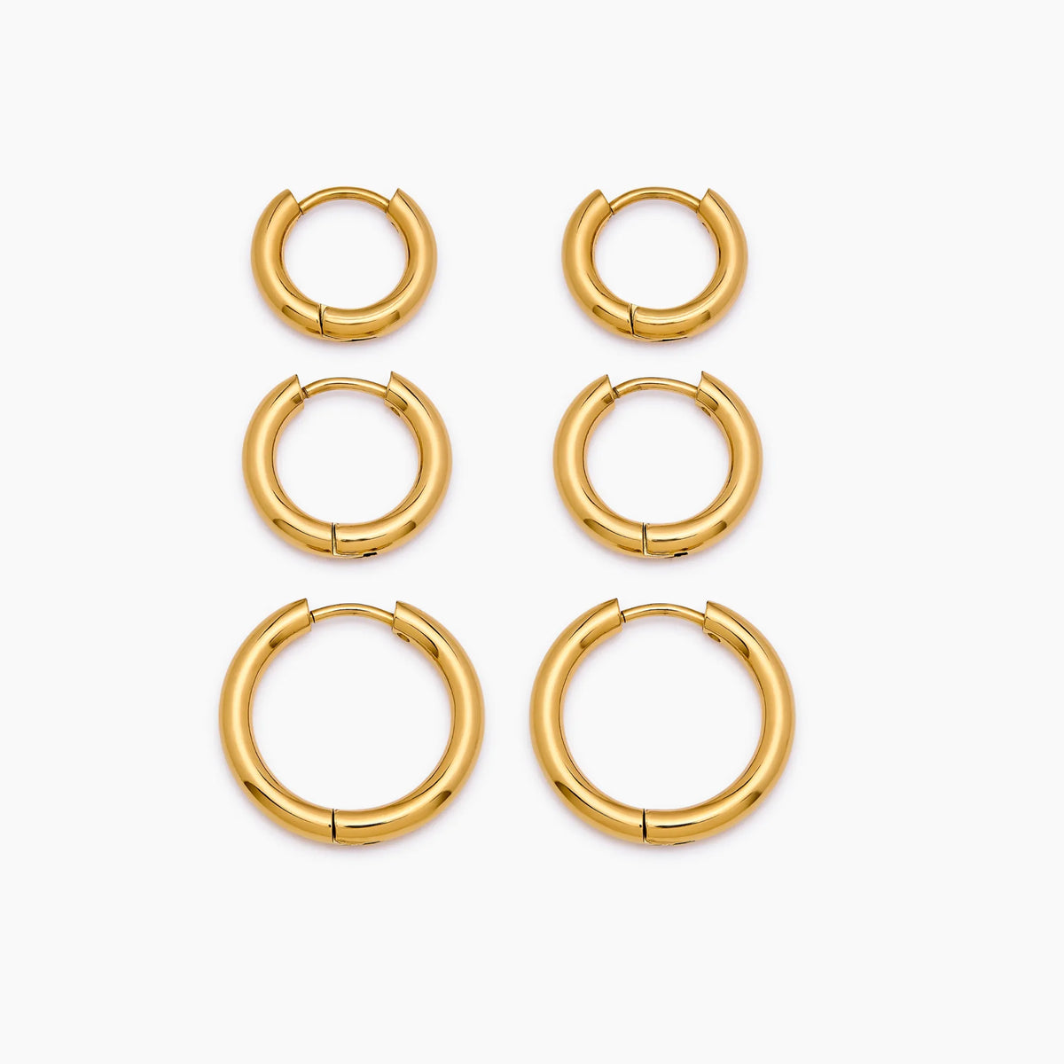 Essential Gold Hoop Set