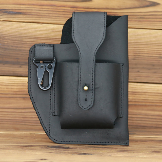 Bolso de piel para hombre