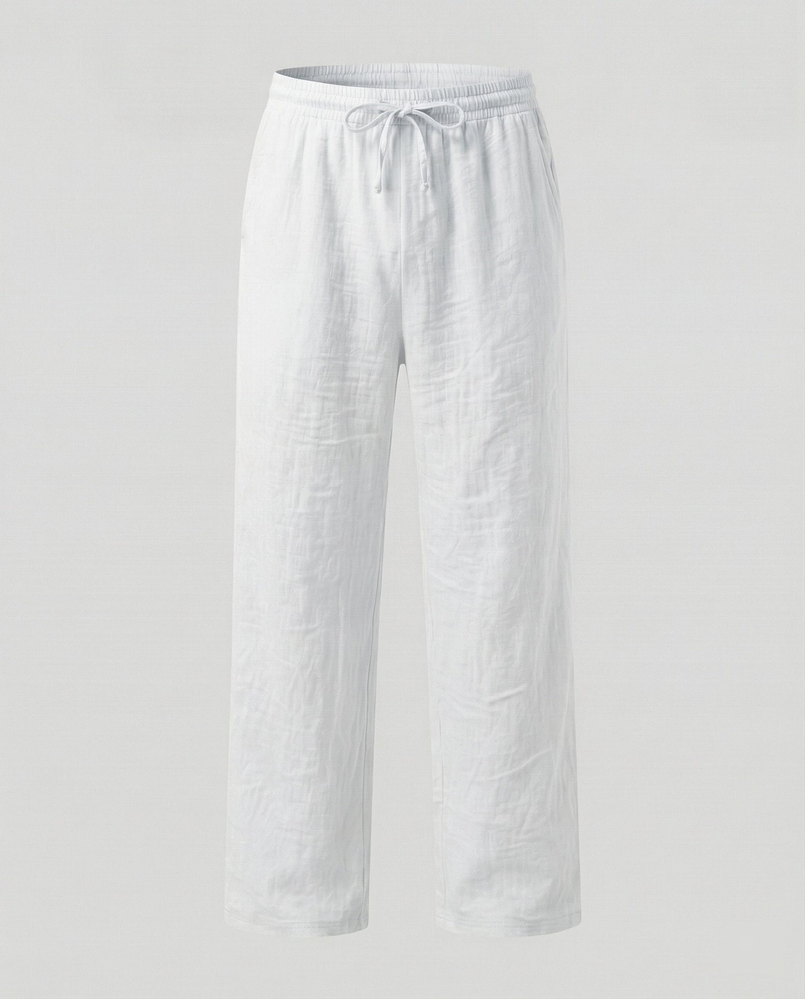 Pantalón de corte holgado de lino para hombre