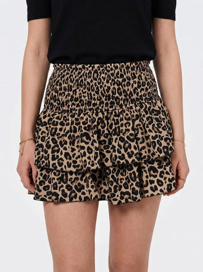 Flowy Tiered Mini Skirt