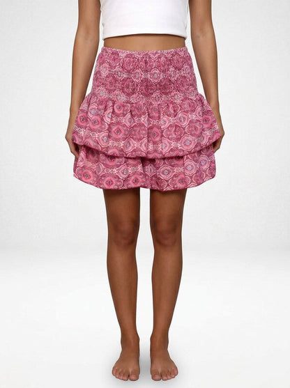 Flowy Tiered Mini Skirt