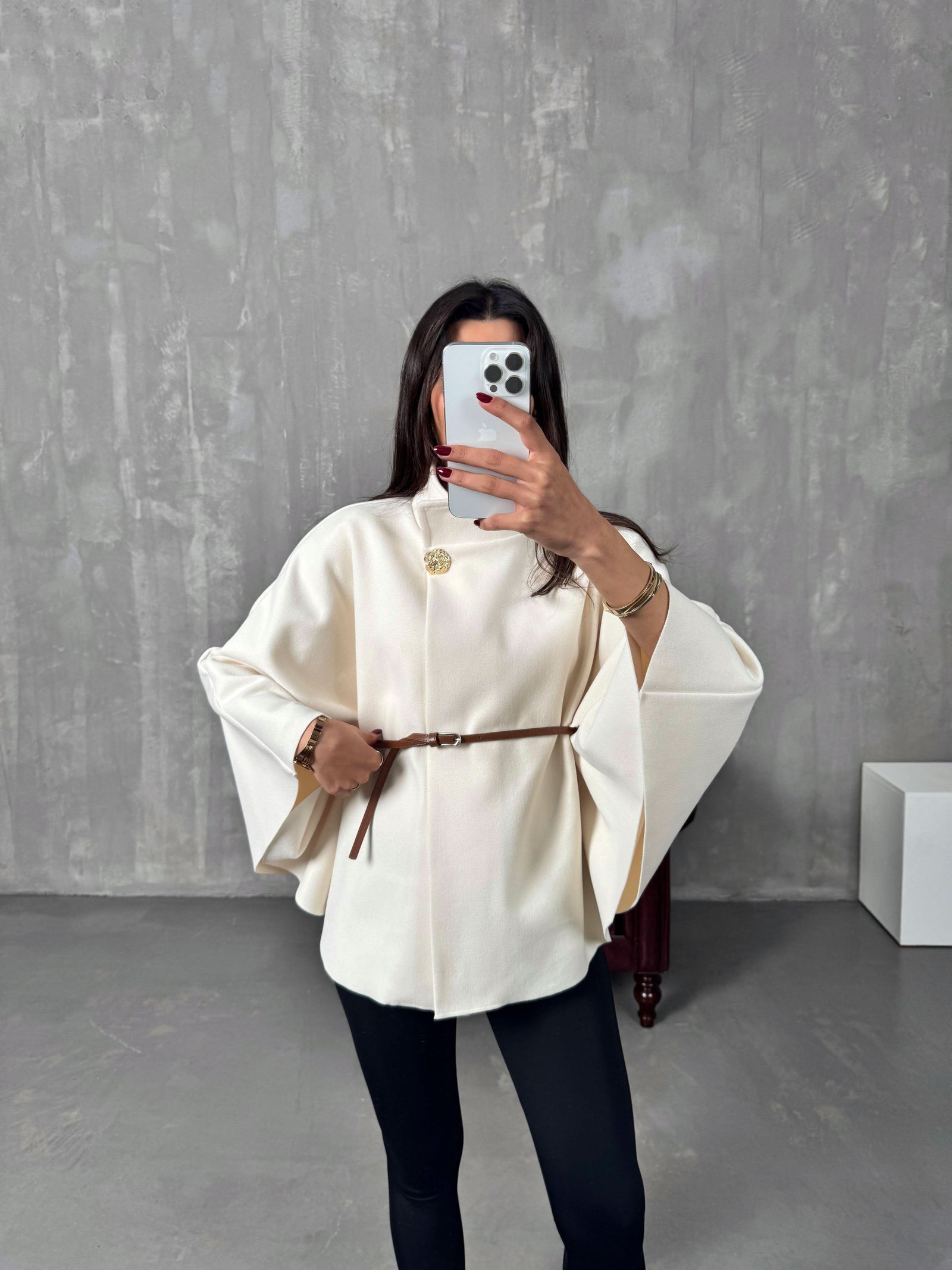 Gina | Chaqueta con cinturón