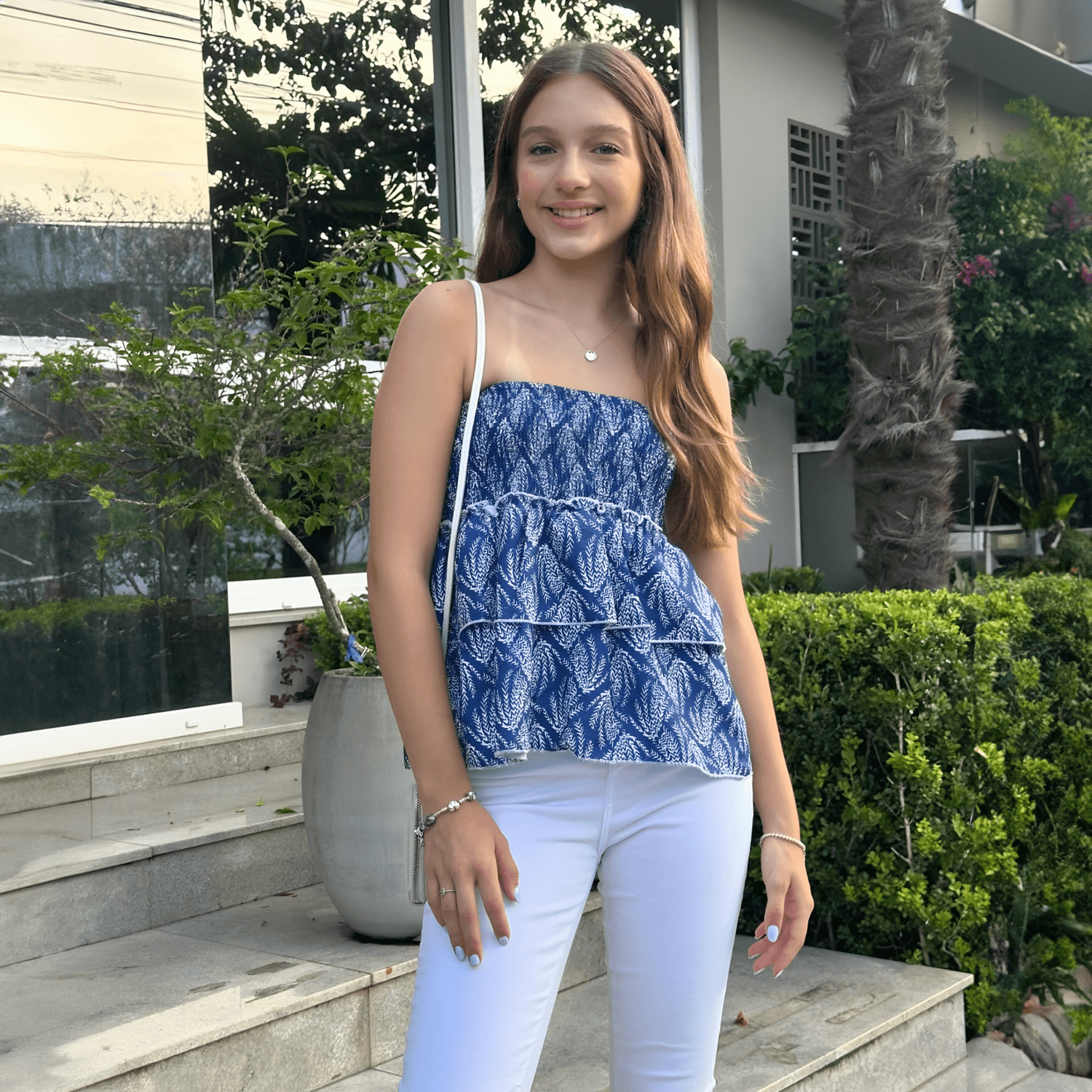 Sage | Vestido mini con volantes