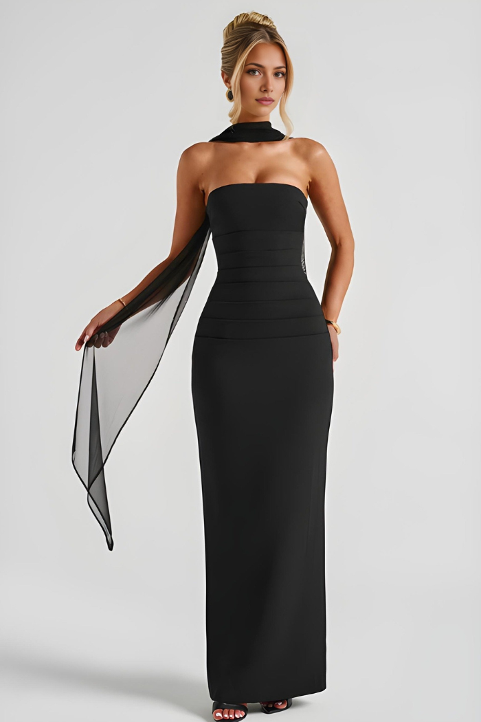 Sienna | Vestido maxi ceñido