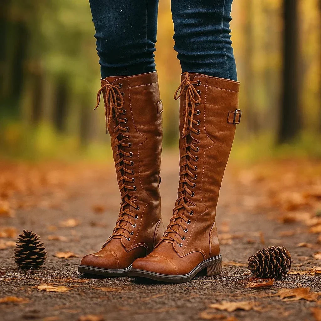 Botas ortopédicas de tejido suave para mujer