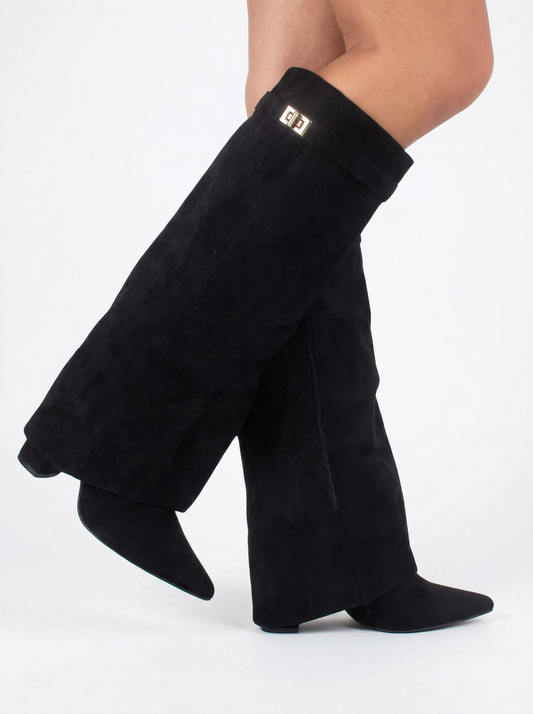 Women’s Knee High Buckle Boots