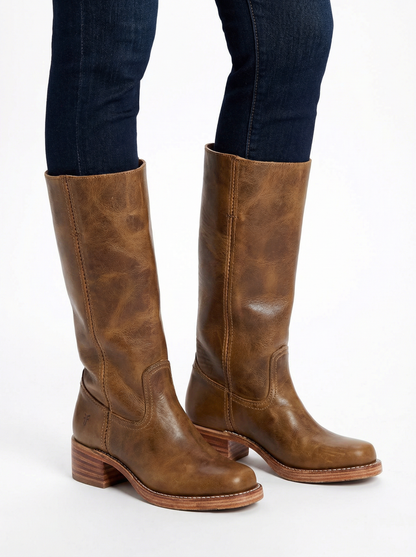 Women’s Knee High Heeled Boots