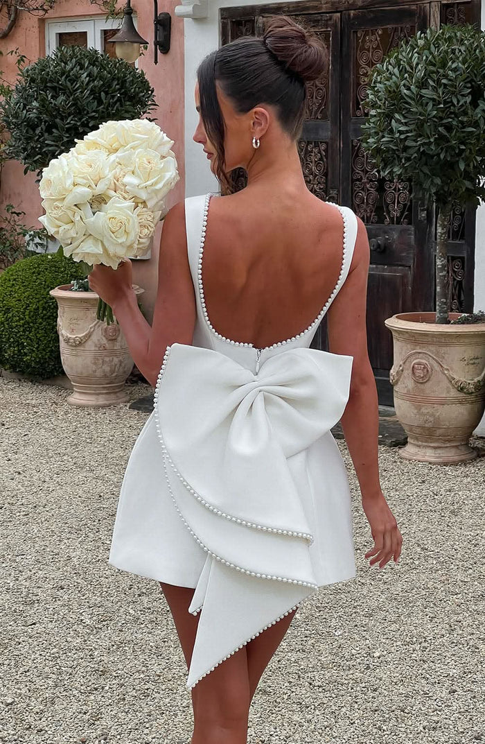 Victoria | Vestido mini con lazo