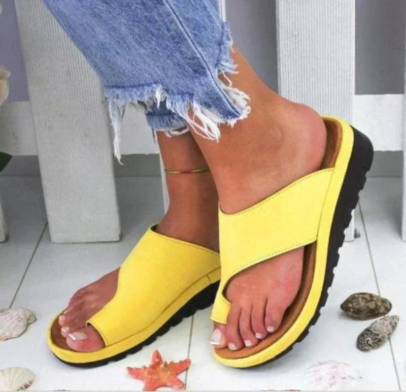 Sandalias cómodas ortopédicas