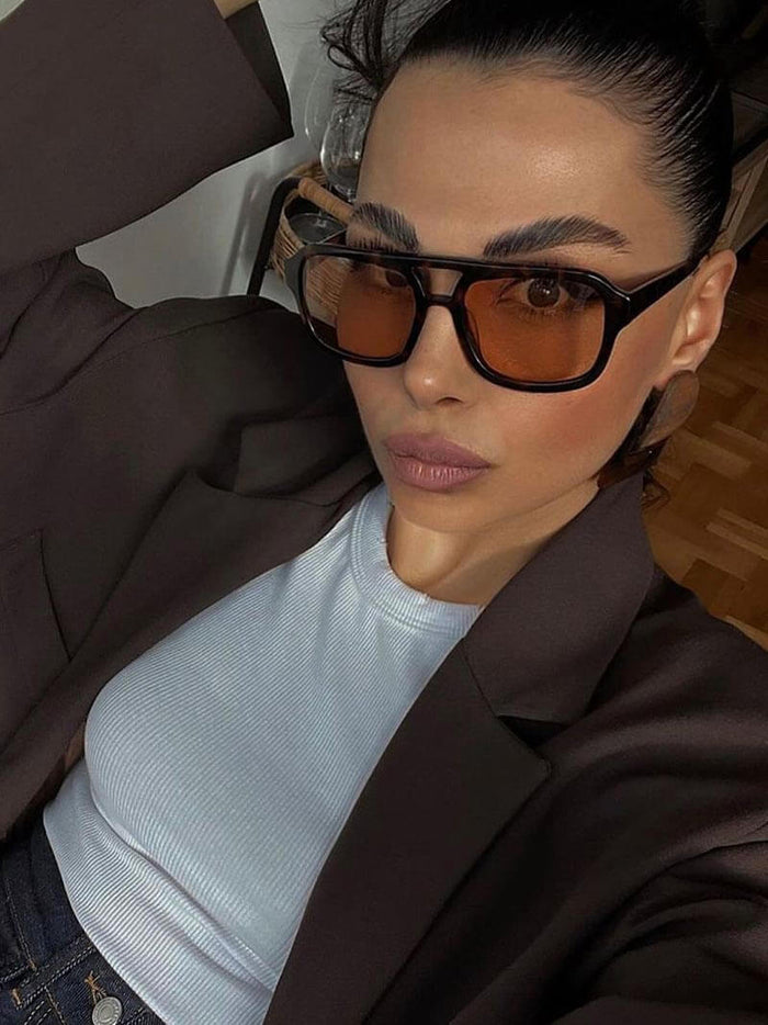 Zaniyah | Gafas de sol aviador con lente tintada